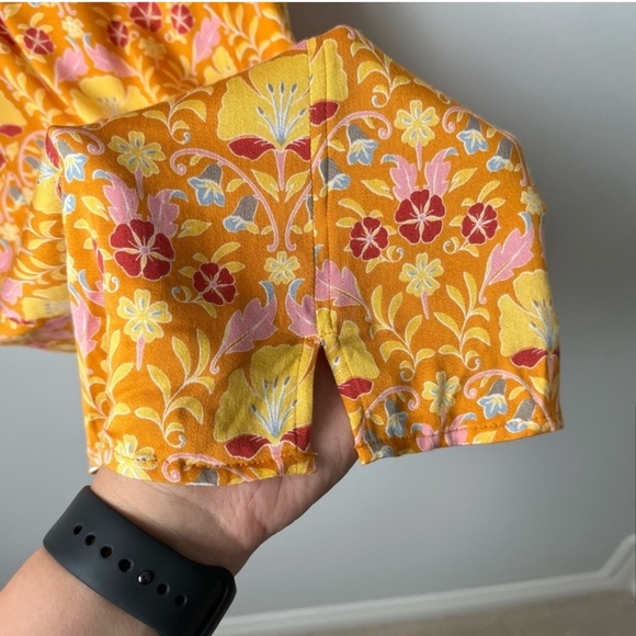 Free People Sasha Sweetheart Neckline Printed Mini Dress S - Picture 7 of 13